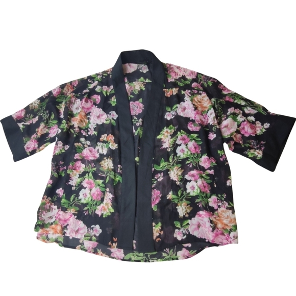 Guess Floral Robe/Coverup - Picture 1 of 5